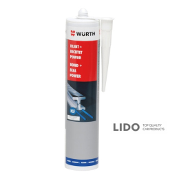 Клей-герметик Wurth K+D Power белый 300мл