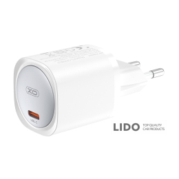 Мережевий зарядний пристрій XO CE20 PD30W/PPS33W 1USB-C білий