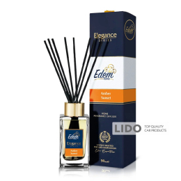 Аромадиффузор с палочками Edem Elegance - Amber Sunset 90мл