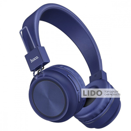 Бездротові навушники Hoco W25 Promise Bluetooth блакитні