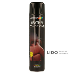 Очищувач-кондиціонер для оббивки Motip Leather Conditioner нейтральний аерозоль 600мл