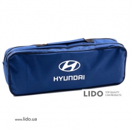 Сумка модельная Hyundai большая, матовая синяя