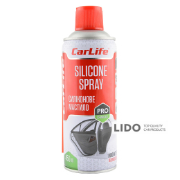 Смазка силиконовая CarLife Silicone Spray, 450мл