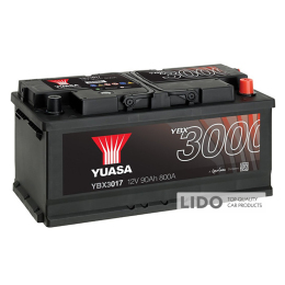 Акумулятор Yuasa 12V 90Ah SMF Battery YBX3017 (0) [- +]