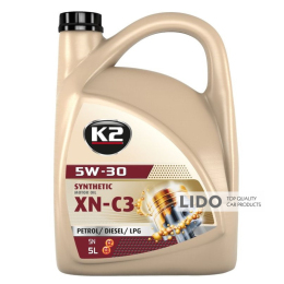 Масло моторное K2 Synthetic SN XN-C3 5W-30 5л