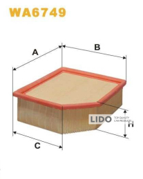 Фильтр воздушный Wix 6749 (130/4)