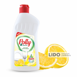 Средство для мытья посуды POLLY лимон, 500мл