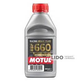 Тормозная жидкость Motul DOT 4 RBF660 Factory Line, 0,5л (101666)