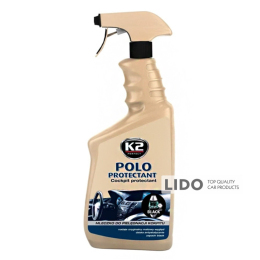 Поліроль для пластику K2 Polo Protectant чорний 750мл