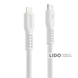 Кабель Proove Eternal Type-C to Lightning 27W (1m) білий