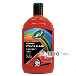 Полироль для кузова Turtle Wax Color Magic красный, 500мл