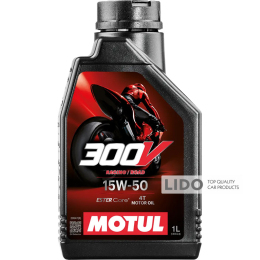 Моторное масло Motul 300V 4T Factory Line Road Racing 15W50 1л 104125