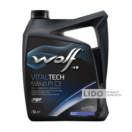 Моторное масло Wolf Vital Tech PI C3 5w-40 5л