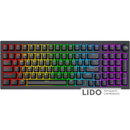 Беспроводная клавиатура Proove Gaming Slicker Pro (Ukraine Layout) черная