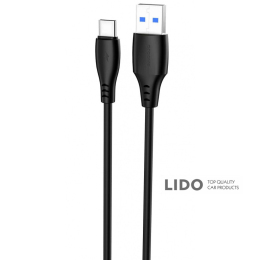 Кабель Proove Simple Silicone USB to Type-C 3A (2m) черный