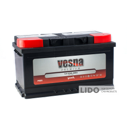 Аккумулятор Vesna Premium 85 Ah/12V [- +]