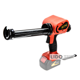 Пистолет для герметика аккумуляторный GTM GGC18/150 18В 3-10мм/с 310мл без АКБ и ЗП