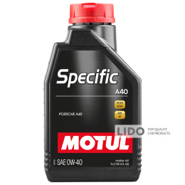 Моторное масло Motul Specific A40 0W40 1л 112074