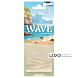 Ароматизатор пластиковый Nowax серия Wave - Caribbean