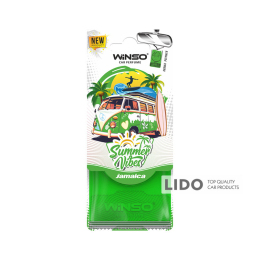 Ароматизатор полимерный Winso Summer Vibes - Jamaica