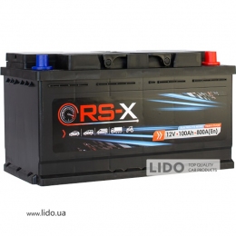 Аккумулятор RS-X 100Ah/12V (0) [- +]