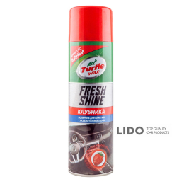 Полироль для приборной панели Turtle Wax Fresh Shine Клубника аэрозоль 500 мл