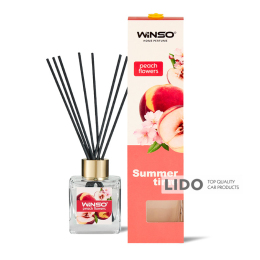 Аромадифузор с палочками Winso Summer Time - Peach Flowers 150мл