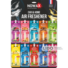 MIX №1 ароматизаторів повітря Nowax X Drop