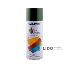Краска акриловая Winso Spray 450мл темно-зеленый (MOSS GREEN/RAL6005)