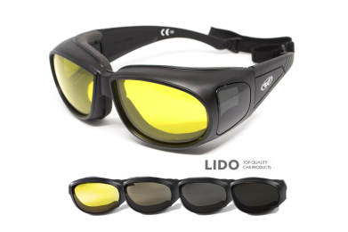 Окуляри фотохромні захисні Global Vision Outfitter Anti-Fog жовті