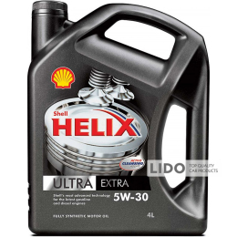 Моторное масло Shell Helix Ultra Extra 5w-30 4L