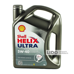 Моторное масло Shell Helix Ultra 5w-40 4L