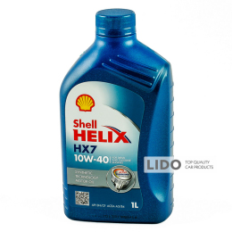 Моторное масло Shell Helix HX7 10w-40 1L