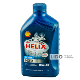 Моторне масло Shell Helix Diesel HX7 10w-40 1л