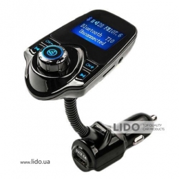 FM-трансмітер модулятор Kronos MP3 Bluetooth T10 (gr_006442)