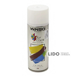 Акрилова грунтівка (грунт-спрей) Winso 450мл білий (WHITE/RAL9010)