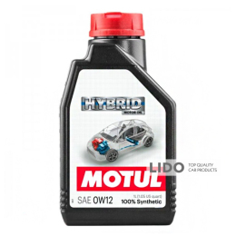 Моторное масло Motul Hybrid 0W-12, 1л (107151)