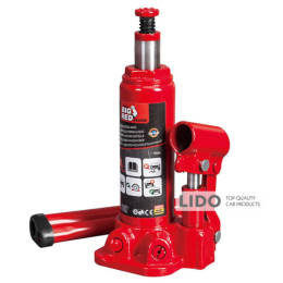 Домкрат гідравлічний пляшковий GTM Т90504 5т 216-41Змм