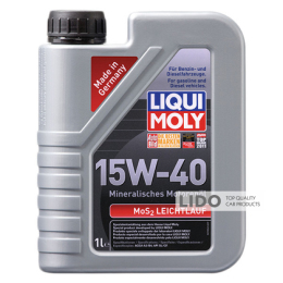 Моторное масло Liqui Moly MoS2 Leichtlauf SAE 15W-40 1л