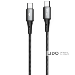 Кабель Proove WireX Type-C to Type-C 60W (2m) черный