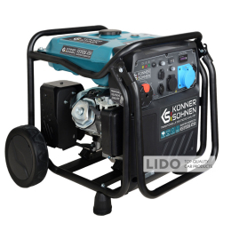 Генератор Konner & Sohnen KS 8100iE ATSR інверторний бензиновий 8,5кВт (ном.8кВт)