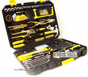 Набор инструментов в чемодане Crest tools 168 предметов (008392)