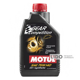 Трансмиссионное масло Motul Gear Competition 75W-140, 1л (105779)