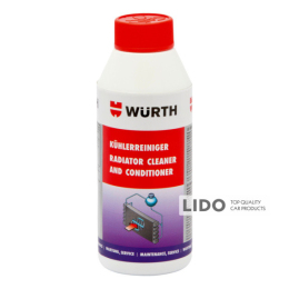 Очиститель системы охлаждения двигателя Wurth 250мл