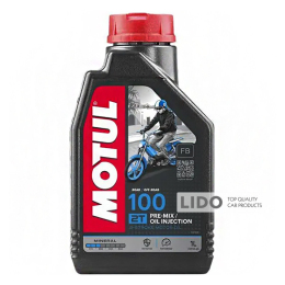 Моторное масло Motul 2T 100, 1л (104024)