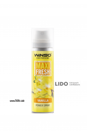 Ароматизатор воз. WINSO Maxi Fresh 75ml, Vanilla