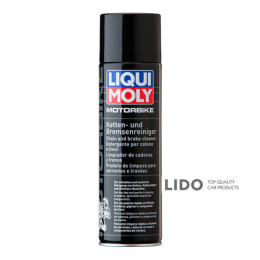 Очищувач ланцюгів та гальм мотоциклів Liqui Moly Motorbike Ketten und bremsereiniger 500мл