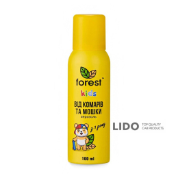 Спрей-репеллент Forest Kids от комаров и мошки 100мл аэрозоль