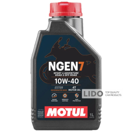 Моторное масло Motul NGEN 7 4T 10W40 1л 111835