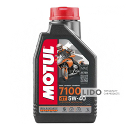 Моторное масло Motul 4T 7100 MA2 5W-40, 1л (104086)